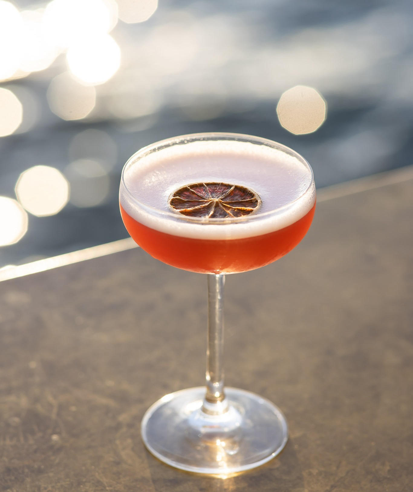 Unwind waterside this Autumn, with one of our signature sunset cocktails